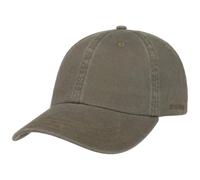 Stetson Gorra de Béisbol Rector Mujer/Hombre - Protector UV Sol Hebilla Metal, con Visera Verano/Invierno - Talla única Verde Oliva