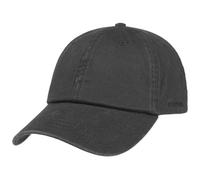 Stetson Gorra de Béisbol Rector Mujer/Hombre - Protector UV Sol Hebilla Metal, con Visera Verano/Invierno - Talla única Negro