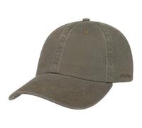 Stetson Gorra de Béisbol Rector Mujer/Hombre - Protector UV Sol Hebilla Metal, con Visera Verano/Invierno - Talla única Verde Oliva