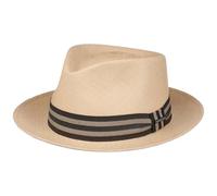 Stetson Sanvito Sombrero Fedora Panama Paja Proteccion UV 40 Unisex Primavera Verano