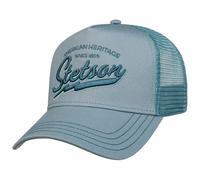 Stetson Trucker Cap - Gorra de camionero para hombre, tamaño ajustable, gorra de béisbol con inserto de malla, gorra de béisbol primavera/verano, Since 1865 Azul, 57-61