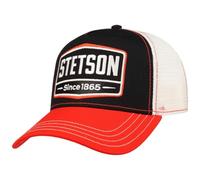 Stetson Sombrero clásico Fedora de Fieltro de Lana Casual Vintage Gris para Hombre otoño Invierno, Negro-Naranja, Talla única