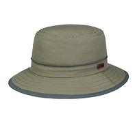 Stetson Sombrero Outdoor Kettering Mujer/Hombre - de ala Ancha Pescador Resistente a la Intemperie con Ribete Invierno Otoño Primavera Verano Verano/Invierno - M (56-57 cm) Verde Oliva