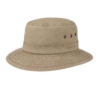 Stetson Sombrero Pescador Reston Mujer/Hombre - de Viaje Verano Primavera/Verano - M (56-57 cm) marrón