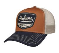 Stetson Gorra Trucker Spark Plug Hombre - Camionero de béisbol Malla Snapback, con Visera, Visera Verano Primavera/Verano - Talla única Azul Oscuro