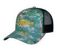 Stetson Surf Island Gorra Trucker Visera Curvada Bordado 3D Hombre Primavera Verano