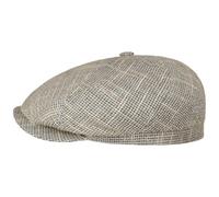 Stetson Sustainable Linen Mix 6 Panel Gorra Gatsby Hecho en UE Hombre Primavera Verano