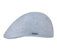 Stetson Gorra Texas Linen Mujer/Hombre - Made in The EU de Verano Lino Gorro Ivy con Visera, Forro Primavera/Verano - L (58-59 cm) Celeste