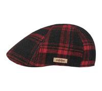 Stetson - Texas Shadow Plaid - Rojo & Negro a cuadros - Invierno - Gorra - Sombrero - Una Maravilla ! - HQ, rojo y negro, 57