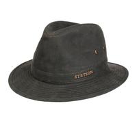 Stetson Traveller Sombrero de Tela Espiga Multicolor con Banda de Tela Hombre Otono Invierno