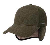 Stetson Vaby Baseball Cap with Cashmere Earflaps Wool Cap Men Autumn Winter
