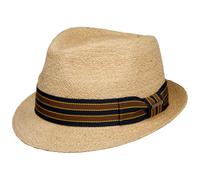 Stetson Yescott Trilby Sombrero de Paja Proteccion UV 40 Unisex Primavera Verano