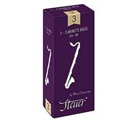 Steuer - Canas Clarinete bajo Classic, diseñadas por Marc Charpentier, corte Francés, caja de 5, fuerza 1 1/2