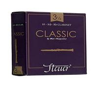 Steuer - Canas Clarinete en Sib Classic, diseñadas de Marc Charpentier, caja de 10, fuerza 3 1/2