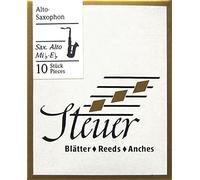 Steuer - Canas Saxofón alto tradicional, diseñadas por Marc Charpentier, caja de 10, fuerza 3 1/2