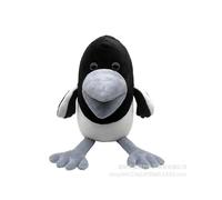 Steve And Maggie Plush Toy Black Bird Crow Stuffed Animal Doll Plushie for Kids Gift W