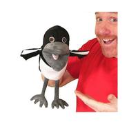 Steve and Maggie Plush Toy, Soft Magpie Plush Toy, Bird Hand Puppet
