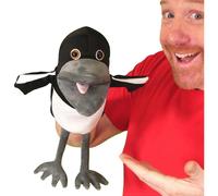 Steve and Maggie Plush Toy, Soft Magpie Plush Toy, Bird Hand Puppet [JKW]