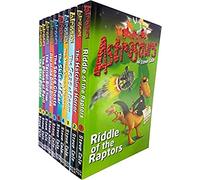 Steve Cole Astrosaurs Series Collection Juego de 10 libros (Libros 1 a 10)