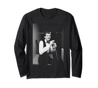 Steve Davis 6 Veces campeón de Billar del Reino Unido 1985 Manga Larga