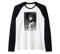 Steve Davis Snooker 6 Veces Ganador del Campeonato del Reino Unido 1980 Camiseta Manga Raglan