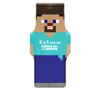 Minecraft Steve Gel de Ducha y Champú 2D 400 ml