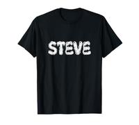Steve Halloween Monsters - Arte de Palabras con Nombre Personalizado Camiseta