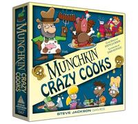 Steve Jackson Games | Munchkin Crazy Cooks | Fast-Paced Card Game Expansion for 3 to 6 Players | Ages 10 and Up | English
