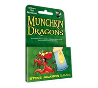 Steve Jackson Games | Munchkin Dragons | The Exciting Dragon-Slaying Expansion Pack for 3 to 6 Players | Ages 10 and Up | English