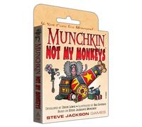 Steve Jackson Games | Munchkin: Not My Monkeys | Expansión de Cartas con temática de Monos para Munchkin | 3-6 Jugadores | 60-120 Minutos