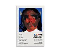 Steve Lacy Gemini RightsPainting Art Poster Lienzo Arte Decoración de Pared Hogar Dormitorio Estética Pintor Living Deco Fuerte Pintura de Pared Decorada Habitación Sin Marco Estilo 24 x 36 pulgadas