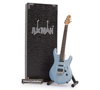 Steve Lukather (Toto) Music Man Luke - Guitarra en miniatura - Regalos musicales - Adorno hecho a mano