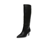 Steve Madden Botas altas Lavan para mujer, Cuero negro, 38-39 EU