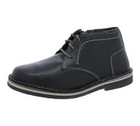 Steve Madden Boy's Harkeen Chukka Boot, Black Leather, 13 Little Kid