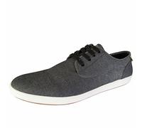 Steve Madden Fenta, Zapatillas Hombre, Tela Negra, 48 EU