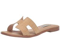 Steve Madden Hadyn, Sandalia Mujer, Rafia, 41 EU