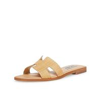 Steve Madden Hadyn, Sandalia Mujer, Rafia, 38.5 EU
