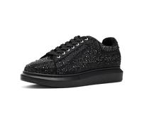 Steve Madden Icebox, Zapatillas Hombre, Diamante de imitación Negro, 45 EU