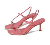 Steve Madden Locke, Sandalia con talón Mujer, Coral Cuero, 37 EU