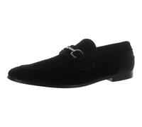 Steve Madden Men's CRUSADR Loafer, Black Velvet, 7
