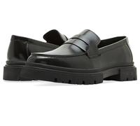 Steve Madden Men's Zephyr, Black Box Leather,10.5
