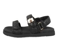 Steve Madden Mona-Q Sandalias Planas Riemchen Cuero Marrón Damas