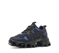 Steve Madden Ponce - Tenis para Hombre, Negro Multi, 40 EU
