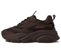 Steve Madden Posesión, Zapatillas Mujer, marrón Oscuro, 39 EU