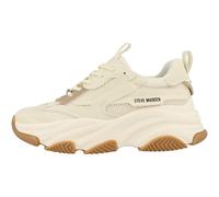 Steve Madden Possession-E Zapatillas Low Top Mujer Beige Ante/Tejido
