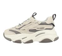 Steve Madden Possession-E Zapatillas Low Top Mujer Beige Ante/Tejido