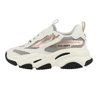 Steve Madden Possession-E Zapatillas Low Top Mujer Beige Ante/Tejido
