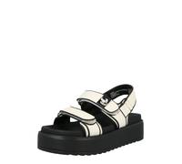 STEVE MADDEN Sandalias 'Bigmona' negro / blanco natural 38 negro / blanco natural