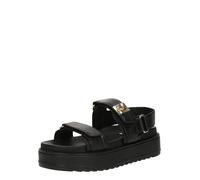 STEVE MADDEN Sandalias 'Bigmona' oro / negro 42 oro / negro