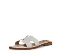 Steve Madden Sandalias Hadyn para mujer, Piel blanca., 37 EU
